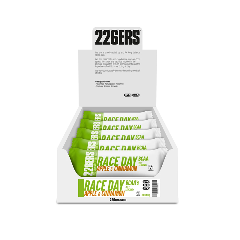 266ers RACE DAY BAR BCAA box