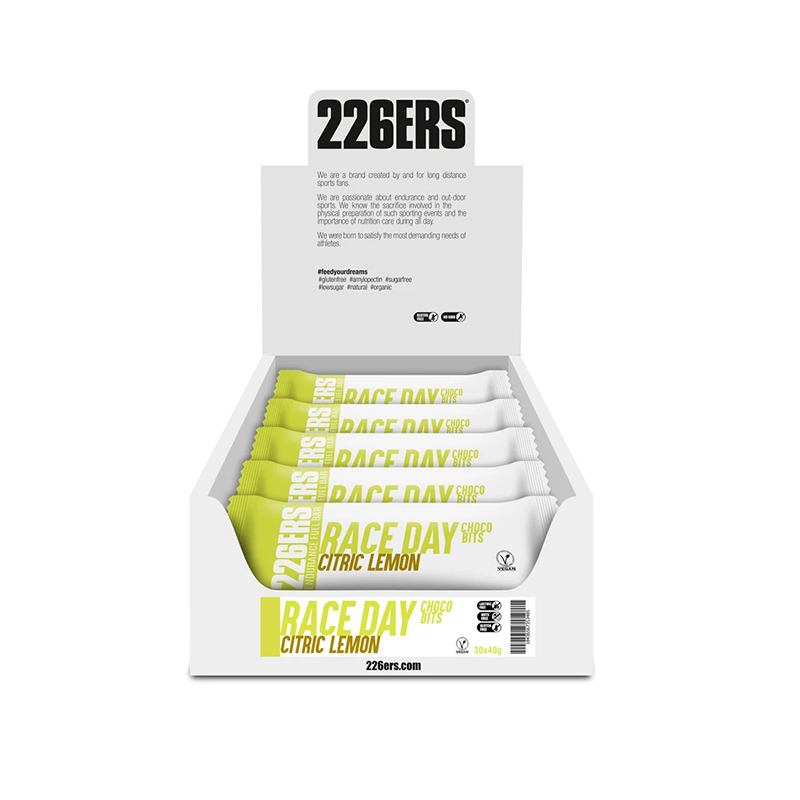 266ers RACE DAY BAR CHOCO BITS box