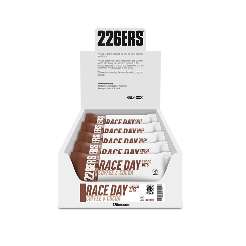 266ers RACE DAY BAR CHOCO BITS box