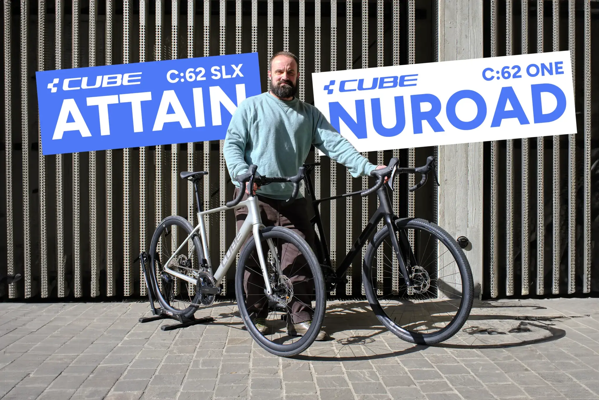 Cube Attain C:62 SLX vs Cube Nuroad C:62 One | Twee topfietsen van Cube